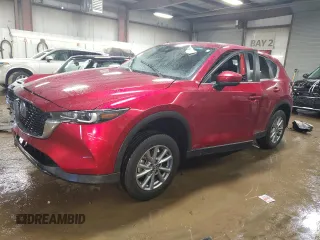 2022 Mazda CX-5 2.5 S Preferred Package with VIN JM3KFBCM8N1595786, listed as a Copart auction lot 50271785 with 47,486 mi miles and Salvage Title. Bid and sale history available at carsss.com. Image 1.