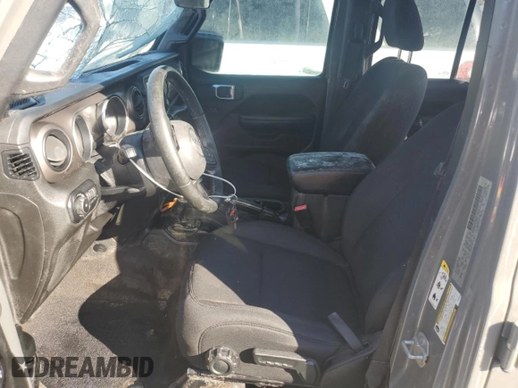2018 Jeep Wrangler Unlimited Sport z VIN 1C4HJXDNXJW283388, wystawiony jako Copart lot #80480864 z przebiegiem Nie podano mil oraz Nie do naprawy • Non repairable. Historia ofert i sprzedaży dostępna na DreamBid. Obrazek 7.