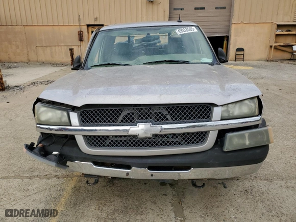 2004 Chevrolet Silverado 1500 Crew Cab LS with VIN 2GCEC13T141408719, listed as a Copart auction lot 49333585 with 0 mi miles and Salvage Title. Bid and sale history available at carsss.com. Image 5.