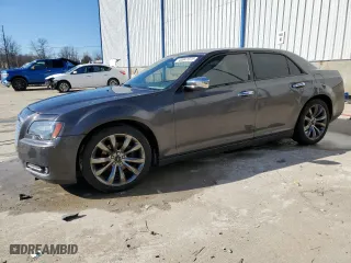 2014 Chrysler 300 with VIN 2C3CCABG4EH280274, listed as a Copart auction lot 43047075 with 107,333 mi miles and Salvage Title. Bid and sale history available at carsss.com. Image 1.