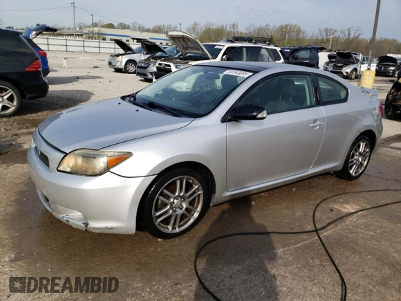 2007 Scion tC Spec with VIN JTKDE167970201864, listed as a Copart auction lot 52343095 with 136,086 mi miles and Non repairable. Bid and sale history available at DreamBid. Image 1.