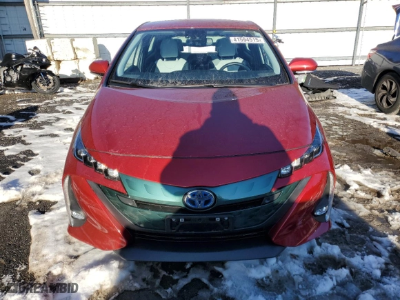 2017 Toyota Prius Prime Plus with VIN JTDKARFP3H3050299, listed as a Copart auction lot 41594515 with NaN miles and Salvage Title. Bid and sale history available at carsss.com. Image 5.