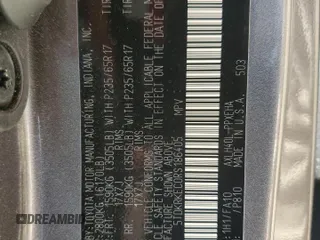 2024 Toyota Sienna LE z VIN 5TDKRKEC0RS186405, wystawiony jako Copart lot #56057695 z przebiegiem 36 184 mil mil oraz Szkoda całkowita • Salvage title. Historia ofert i sprzedaży dostępna na DreamBid. Obrazek 14.