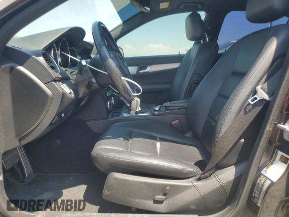2014 Mercedes-Benz C 250 Sport with VIN WDDGF4HB9EA954117, listed as a Copart auction lot 59468405 with 132,028 mi miles and Salvage title. Bid and sale history available at DreamBid. Image 7.