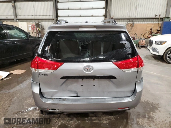 2011 Toyota Sienna with VIN 5TDZK3DC3BS143578, listed as a Copart auction lot 51140645 with 245,448 mi miles and Salvage Title. Bid and sale history available at carsss.com. Image 6.