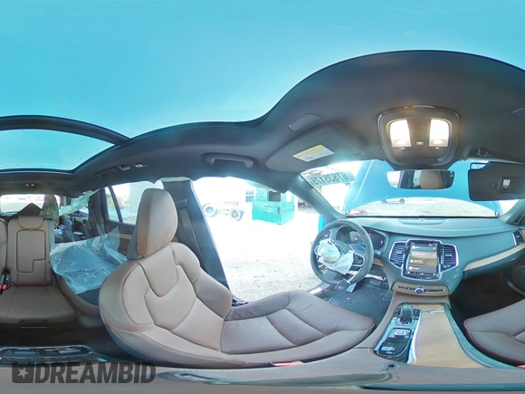 2025 Volvo XC90 Plus with VIN YV4062PE1S1290478, listed as a Copart auction lot 87835175 with 670 mi miles and Non Repairable. Bid and sale history available at DreamBid. Image 16.