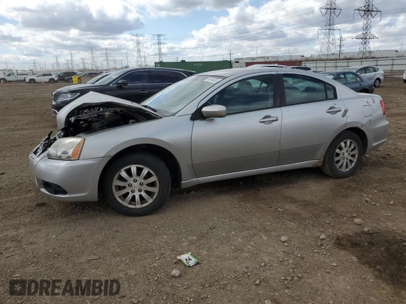 2009 Mitsubishi Galant ES z VIN 4A3AB36F59E031768, wystawiony jako Copart lot #51874305 z przebiegiem 141 638 mil mil oraz Szkoda całkowita • Salvage title. Historia ofert i sprzedaży dostępna na DreamBid. Obrazek 1.