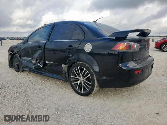 2016 Mitsubishi Lancer GT with VIN JA32U8FWXGU008597, listed as a Copart auction lot 59891435 with 131,632 mi miles and Salvage title. Bid and sale history available at DreamBid. Image 2.