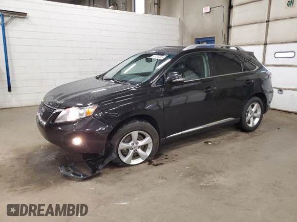 2011 Lexus RX 350 with VIN 2T2BK1BA5BC093729, listed as a Copart auction lot 54734435 with 141,120 mi miles and Salvage Title. Bid and sale history available at DreamBid. Image 1.