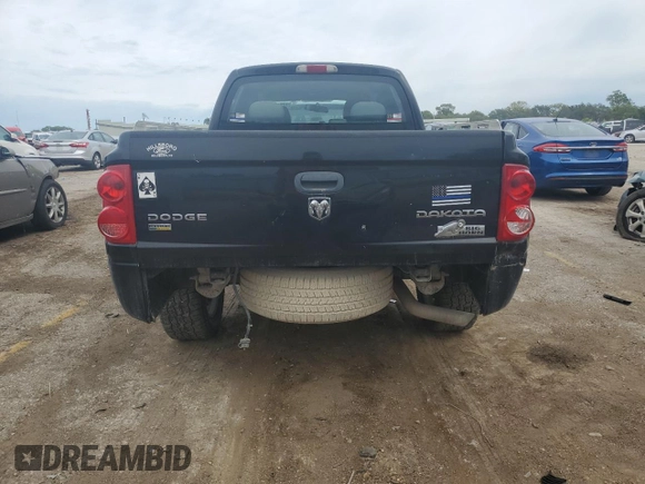 2010 Dodge Dakota SXT with VIN 1D7CW3GP2AS177872, listed as a Copart auction lot 72944174 with 131,777 mi miles and Salvage Title. Bid and sale history available at carsss.com. Image 6.
