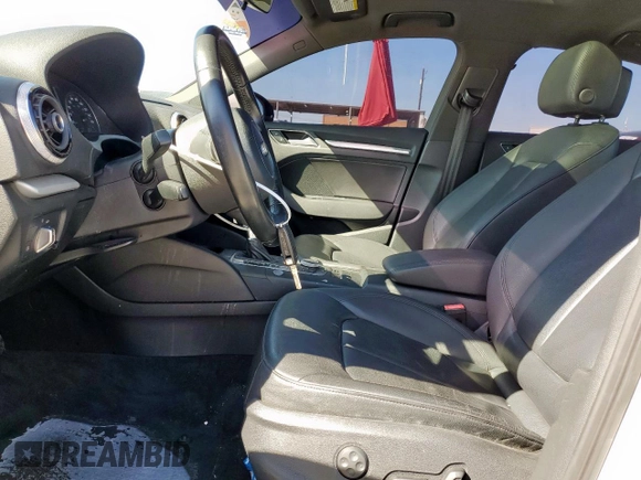 2016 Audi A3 1.8T Premium with VIN WAUA7GFF4G1109809, listed as a Copart auction lot 47106365 with 96,296 mi miles and Salvage Title. Bid and sale history available at carsss.com. Image 7.