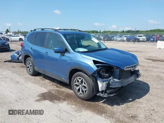 2021 Subaru Forester Premium with VIN JF2SKAFC4MH536792, listed as a IAAI auction lot 42503773 with 46,448 mi miles and . Bid and sale history available at DreamBid. Image 1.