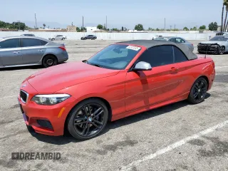 2019 BMW 2 Series M240i with VIN WBA2N1C58KVC28664, listed as a Copart auction lot 62022505 with 29,230 mi miles and Salvage title. Bid and sale history available at DreamBid. Image 1.