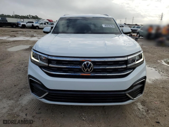 2021 Volkswagen Atlas Cross Sport 3.6L V6 SE w/Technology R-Line with VIN 1V2ME2CA0MC218333, listed as a Copart auction lot 85235784 with 22,537 mi miles and Non Repairable. Bid and sale history available at carsss.com. Image 5.