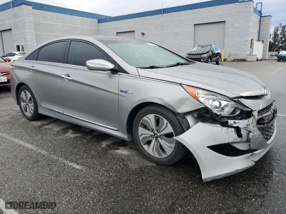 2013 Hyundai Sonata Hybrid Limited with VIN KMHEC4A43DA074658, listed as a Copart auction lot 48430575 with 116,717 mi miles and Salvage Title. Bid and sale history available at carsss.com. Image 4.