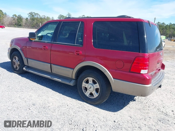 2004 Ford Expedition Eddie Bauer with VIN 1FMFU17L04LA90805, listed as a IAAI auction lot 41610927 with 245,847 mi miles and . Bid and sale history available at DreamBid. Image 3.