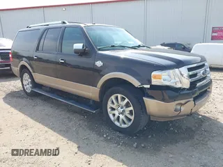 2013 Ford Expedition EL XLT with VIN 1FMJK1J51DEF56336, listed as a IAAI auction lot 42039692 with 182,073 mi miles. Bid and sale history available at carsss.com. Image 1.
