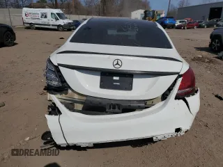 2018 Mercedes-Benz C 43 AMG with VIN 55SWF6EB6JU247434, listed as a Copart auction lot 48540115 with Not Provided miles and Salvage Title. Bid and sale history available at carsss.com. Image 6.