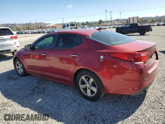 2015 Kia Optima LX with VIN 5XXGM4A70FG411489, listed as a Copart auction lot 47704435 with 175,370 mi miles and Clean Title. Bid and sale history available at carsss.com. Image 2.