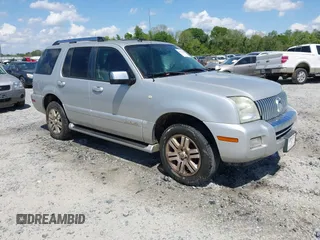 2009 Mercury Mountaineer Premier with VIN 4M2EU38E49UJ02638, listed as a IAAI auction lot 42017692 with 277,374 mi miles and . Bid and sale history available at DreamBid. Image 1.
