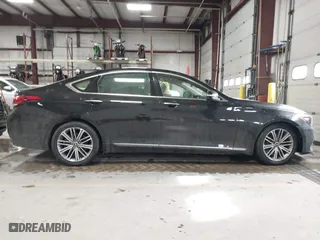 2018 Genesis G80 3.8L with VIN KMHGN4JE4JU232110, listed as a IAAI auction lot 41425938 with 108,170 mi miles. Bid and sale history available at carsss.com. Image 13.