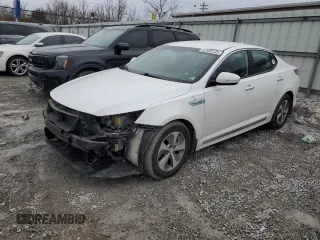 2014 Kia Optima Hybrid LX with VIN KNAGM4AD6E5068080, listed as a Copart auction lot 42556135 with 146,752 mi miles and Salvage Title. Bid and sale history available at carsss.com. Image 1.