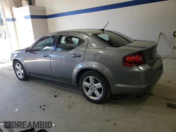 2013 Dodge Avenger SE with VIN 1C3CDZAB4DN563703, listed as a Copart auction lot 50316095 with 164,684 mi miles and Salvage Title. Bid and sale history available at carsss.com. Image 2.