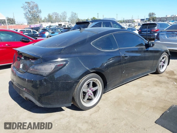 2010 Hyundai Genesis Coupe Premium with VIN KMHHT6KD6AU031014, listed as a IAAI auction lot 42684590 with 238,579 mi miles and . Bid and sale history available at DreamBid. Image 4.