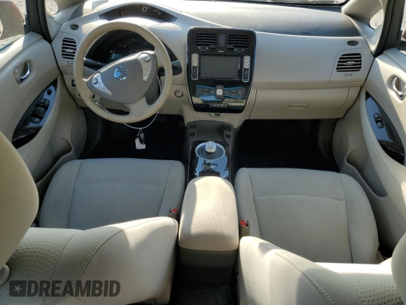 2016 Nissan LEAF SV with VIN 1N4BZ0CP8GC304599, listed as a Copart auction lot 50728855 with 48,410 mi miles and Salvage Title. Bid and sale history available at carsss.com. Image 8.