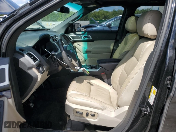 2015 Ford Explorer Limited with VIN 1FM5K7F85FGA15529, listed as a Copart auction lot 51798425 with 163,497 mi miles and Salvage Title. Bid and sale history available at carsss.com. Image 7.