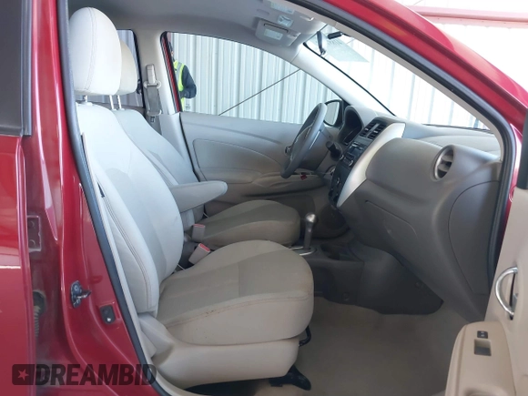2015 Nissan Versa SV with VIN 3N1CN7AP3FL867362, listed as a IAAI auction lot 41884443 with 128,616 mi miles. Bid and sale history available at carsss.com. Image 5.