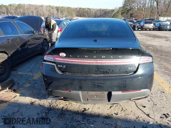 2017 Lincoln MKZ Hybrid Premiere with VIN 3LN6L5KU4HR614104, listed as a IAAI auction lot 41596582 with 188,969 mi miles. Bid and sale history available at carsss.com. Image 16.