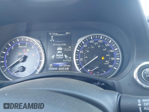 2017 Infiniti Q50 Red Sport 400 с VIN JN1FV7AP6HM851095, выставлен на аукционе IAAI как лот 41273599 с пробегом 59 729 миль миль и . История ставок и продаж доступна на DreamBid. Изображение 7.