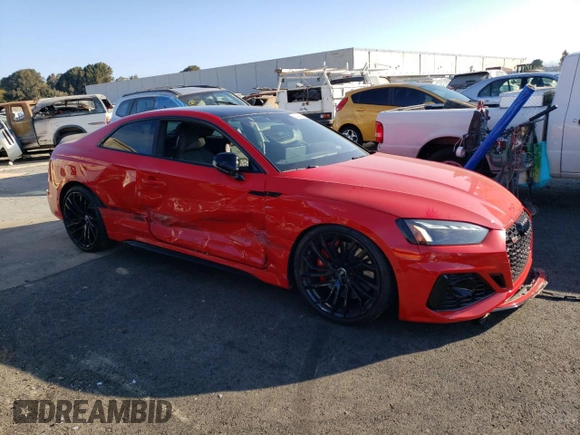 2021 Audi RS 5 z VIN WUANWAF5XMA901862, wystawiony jako Copart lot #64143363 z przebiegiem 19 022 mil mil oraz . Historia ofert i sprzedaży dostępna na DreamBid. Obrazek 4.