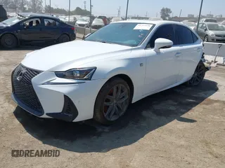 2020 Lexus IS 300 F Sport with VIN JTHGA1D25L5104440, listed as a IAAI auction lot 39757578 with 36,962 mi miles and . Bid and sale history available at DreamBid. Image 2.