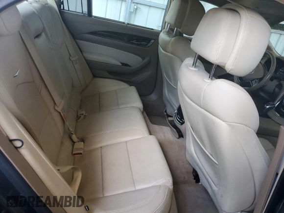 2014 Cadillac CTS Performance RWD with VIN 1G6AS5S37E0140091, listed as a Copart auction lot 60694094 with 130,587 mi miles and Salvage Title. Bid and sale history available at DreamBid. Image 10.