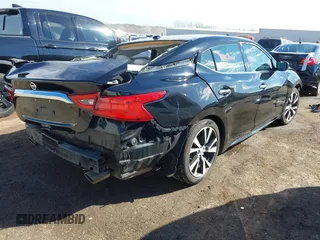 2016 Nissan Maxima SV with VIN 1N4AA6AP7GC435032, listed as a IAAI auction lot 41613039 with 104,274 mi miles and . Bid and sale history available at DreamBid. Image 4.