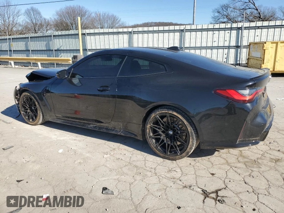 2022 BMW M4 Competition xDrive z VIN WBS43AZ0XNCH97800, wystawiony jako Copart lot #89343565 z przebiegiem 30 847 mil mil oraz Szkoda całkowita • Salvage title. Historia ofert i sprzedaży dostępna na DreamBid. Obrazek 2.