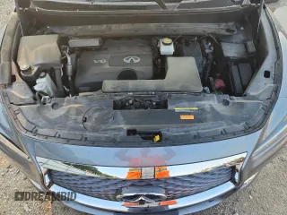 2019 Infiniti QX60 Luxe with VIN 5N1DL0MMXKC522444, listed as a Copart auction lot 63564895 with 99,748 mi miles and Salvage title. Bid and sale history available at DreamBid. Image 12.