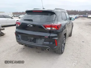 2023 Chevrolet TrailBlazer RS with VIN KL79MUSL2PB151394, listed as a IAAI auction lot 42063565 with 10,634 mi miles and . Bid and sale history available at DreamBid. Image 4.