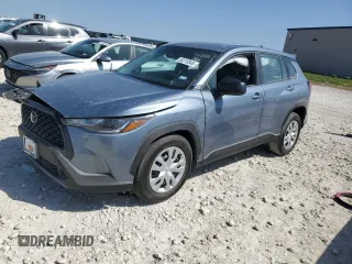 2023 Toyota Corolla Cross L with VIN 7MUAAABG7PV058542, listed as a Copart auction lot 50215845 with 31,516 mi miles and Salvage title. Bid and sale history available at DreamBid. Image 1.