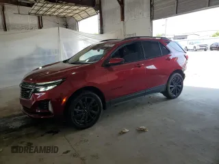 2022 Chevrolet Equinox RS with VIN 2GNAXWEV8N6144487, listed as a Copart auction lot 60540945 with 44,149 mi miles and Salvage title. Bid and sale history available at DreamBid. Image 1.