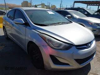 2016 Hyundai Elantra SE with VIN 5NPDH4AE8GH747998, listed as a IAAI auction lot 42710684 with 183,698 mi miles and . Bid and sale history available at DreamBid. Image 1.