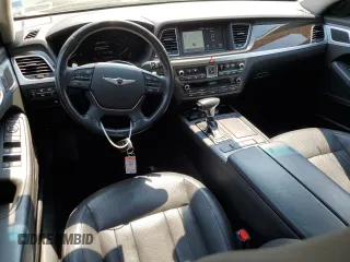 2019 Genesis G80 3.8L with VIN KMTFN4JE7KU310110, listed as a Copart auction lot 59879974 with 61,645 mi miles and Salvage Title. Bid and sale history available at carsss.com. Image 8.