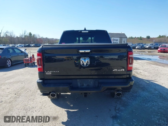 2021 Ram 1500 Limited with VIN 1C6SRFHT2MN564183, listed as a IAAI auction lot 41965741 with 48,993 mi miles and . Bid and sale history available at DreamBid. Image 16.