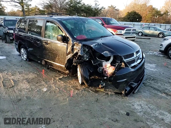 2018 Dodge Grand Caravan SXT with VIN 2C4RDGCG2JR346541, listed as a Copart auction lot 45321255 with 111,569 mi miles and Salvage Title. Bid and sale history available at DreamBid. Image 14.