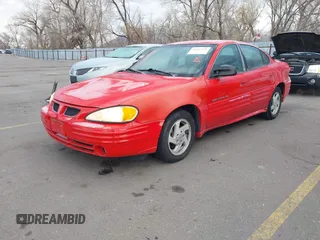 2000 Pontiac Grand Am SE1 with VIN 1G2NF52TXYM761183, listed as a IAAI auction lot 41517036 with 191,894 mi miles. Bid and sale history available at carsss.com. Image 2.