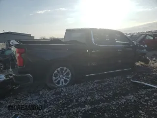 2023 Chevrolet Silverado 1500 LTZ with VIN 3GCUDGE88PG169248, listed as a Copart auction lot 44222615 with 0 mi miles and Salvage Title. Bid and sale history available at carsss.com. Image 3.