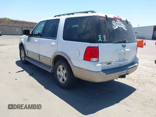 2006 Ford Expedition Eddie Bauer z VIN 1FMPU18556LA48170, wystawiony jako IAAI lot #42514246 z przebiegiem 254 046 mil mil oraz . Historia ofert i sprzedaży dostępna na DreamBid. Obrazek 3.