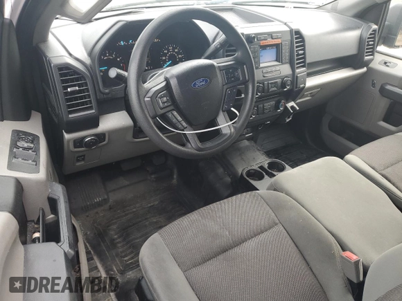 2018 Ford F-150 XL with VIN 1FTEX1CB6JKF29530, listed as a Copart auction lot 52518445 with 122,672 mi miles and Clean Title. Bid and sale history available at carsss.com. Image 8.